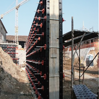 Coffrage en plastique pour la construction et le bâtiment, plaque de coffrage en plastique ABS pour le béton