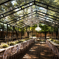 TENTCHO Fabricant de tentes en verre de luxe, grande tente de réception extérieure, tente de mariage, tente de fête pour 500 personnes pour les événements