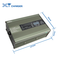 Chargeur de batterie au plomb XIETONG C300M avec éclairage LED, sortie 48V/5A, certifié CE FCC ETL KC PSE SAA RCM UKCA, pour voiturette de golf