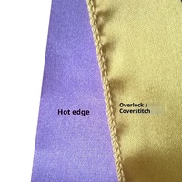 Bande de ceinture de chaise en satin de polyester pour décoration de couverture de chaise de banquet, arc de ceintures de chaise de banquet de mariage pour des fêtes d'événements