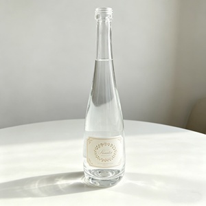 Botella de Vidrio Esmerilado de 500 ml Personalizada, Precio de Fábrica, Disponible en Stock, para <span class=keywords><strong>Agua</strong></span> <span class=keywords><strong>Mineral</strong></span>, Refrescos y Jugos de Frutas - Product Image 2