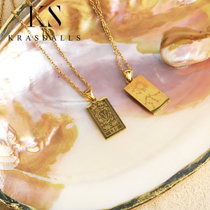 Gioielli di Moda Collana Placcata Oro 18k in Acciaio Inossidabile 316l con Carta dei <span class=keywords><strong>Tarocchi</strong></span> Astrologia <span class=keywords><strong>Oroscopo</strong></span> 12 Segni Zodiacali per Uomo e Donna - Product Image 2