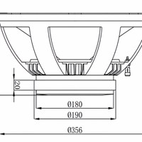 Système audio professionnel 15H36E avec subwoofer métallique de 15 pouces, amplificateur actif et enceintes Line Array – Aucune alimentation externe requise pour KTV privé