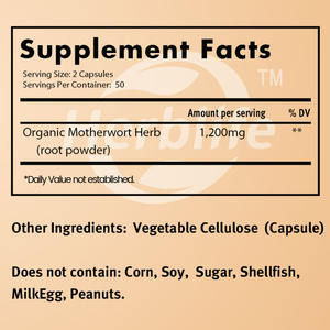 Vente chaude OEM - Personnalisable - Capsules d'agripaume - 1 200 mg de compléments naturels pour la ménopause pour femmes - Vegan, non OGM - Product Image 2