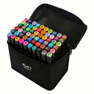 Usa Mairun 12-168 Colors Dual Tip Permanent Waterproof <b>Artist</b> Alcohol-Based Paint Marker Pens <b>Set</b> White Board - Product Image 3