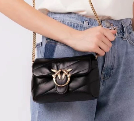 mini 19cm noir avec or