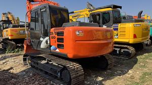 รถขุด ZX120ใช้แล้ว Hitachi 12ตันเครื่องยนต์ดั้งเดิมของญี่ปุ่นโมเดล2024อุปกรณ์หนัก - Product Image 5