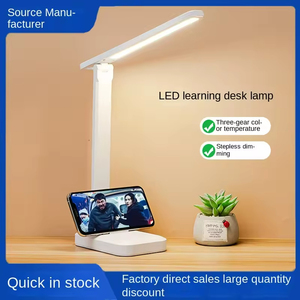 Đèn bàn học <span class=keywords><strong>LED</strong></span> có thể gập lại, điều chỉnh độ sáng không cấp độ, bảo vệ mắt, đèn đọc sách để bàn - Product Image 5