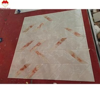 Carreaux de marbre d'onyx blanc rétroéclairés personnalisés, panneau mural de carreaux d'onyx découpés à la taille pour cadre de porte et revêtement