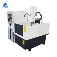 Machine de fraisage CNC à 3 axes petite et compacte pour la sculpture sur métal et sur bois, moule semi-couvert 4040/6060