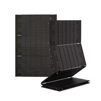 Écran LED pliable transparent léger et fin, portable, style rouleau, résolution 192x192, 1000-3500 cd/m², pour scène