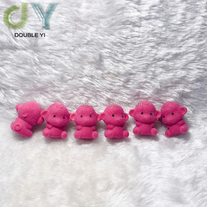 <span class=keywords><strong>Mini</strong></span> Nhựa Đổ Xô Đồ Chơi Hoa Hồng Đỏ Khỉ, Đổ Xô Động Vật Búp Bê Xe Trang Trí Nội Thất Trẻ Em Bé Quà Tặng - Product Image 3