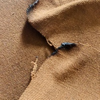 Tissu en toile de polyester-coton imperméable, ignifuge, indéchirable et résistant à l'usure pour tentes, bâches, sacs à outils et sacs à grains – Vente en gros