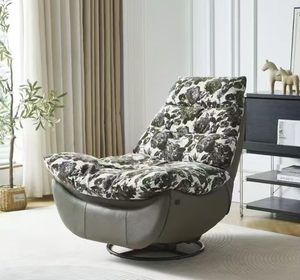 Sillón Reclinable Moderno con Respaldo Sólido, Reclinación Manual, Mueble de Sala de Estar, Diseño Contemporáneo, Silla de Descanso - Product Image 1
