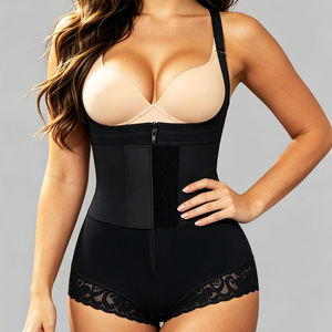 Nouveau Meilleur Bodysuit Sculptant Gainant Ferme avec Fermeture Éclair, Effet de Compression pour le Rehaussement des Hanches et le Maintien Abdominal, Corset Amincissant pour la Taille XL, Antibactérien - Product Image 3