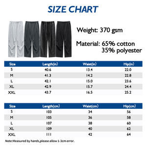 2025 High-Street Washed Joggers pour hommes en éponge française décontractée droite basique - Product Image 4