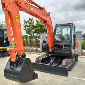 Sûr et fiable Japon Hitachi zx60 utilisé mini pelle 6 tonnes d'occasion pelle domestique en bon état - Product Image 2