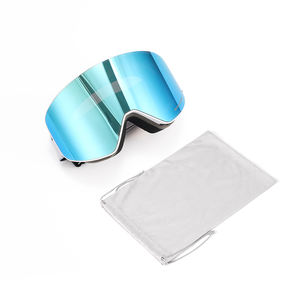 Dropshipping स्की काले चश्मे विरोधी कोहरे बर्फ काले चश्मे OTG यूवी 400 संरक्षण स्नोबोर्ड चश्में पुरुष महिलाओं युवाओं के लिए व्यापक दृष्टिकोण - Product Image 2