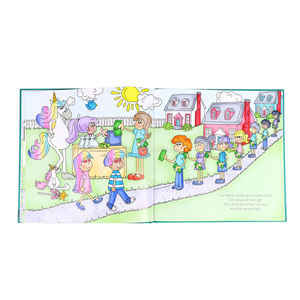 Libro Infantil Personalizado con Historia e Ilustraciones, Tapa Dura, a Todo Color, con Cartón y Papel Kraft - Servicio de Impresión ODM - Product Image 4
