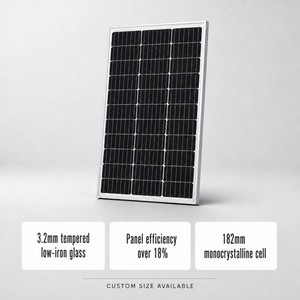 Mini panneau solaire photovoltaïque 30W, dimensionnement personnalisé pour terrasse, pergola, <span class=keywords><strong>auvent</strong></span>, alimentation, vente en gros, revendeur au Danemark - Product Image 3