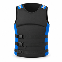 Gilet de sauvetage commercial 150N pour rafting en eaux vives, en Oxford 600D avec mousse NBR, boucles réglables pour kayak et sauvetage aquatique