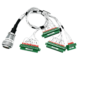 Conjunto de Cabos para Automação Industrial com Conector Circular de Aviação e Bloco de Terminais para Máquinas CNC e Produção IATF 16 - Product Image 5