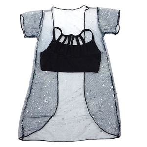 Cardigan d'été en gros pour filles, manteau en maille style américain pour enfants, vêtements de boutique pour filles - Product Image 2