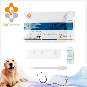 Kit de pruebas rápidas combinadas de Ag CDV&CPV para mascotas/ perros