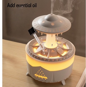New Raindrop Aroma Diffuser for Bedroom Home Desktop Air <b>Humidifier</b> with Night Light Fragrant Room Sprays Machine - Product Image 2