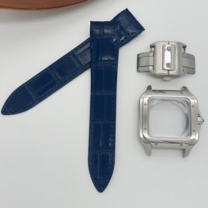 Boîtier de montre en acier inoxydable de 38 mm, modification, boucle de bracelet à bouton-pression double face, accessoires légers pour Seiko NH35/NH36 - Product Image 6