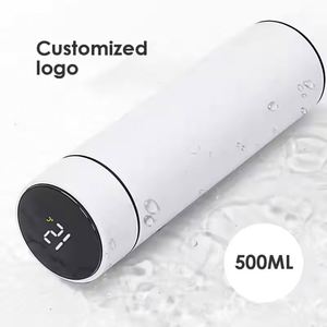 500ml <b>Smart</b> LED Digital Water Bottle Eco-Friendly Vacuum Thermos Insulated Stainless Steel Water Bottle with Temperature Display - Product Image 5
