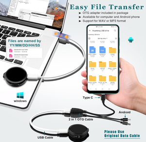 Grabadora de Voz QZT Q39 en Forma de Collar, 35 Horas de Grabación Continua, Dispositivo de Grabación de Voz, 30 Días de Autonomía en Espera, Mini Grabadora de Voz - Product Image 5