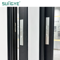 Ventana Corredera de Aluminio SUNGYE, Económica y de Calidad Premium, con Doble Vidrio Aislante y Malla Antimosquitos Integrada