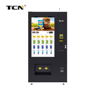 Tcn màn hình cảm ứng lớn Máy bán hàng tự động có ga đồ uống ngoài trời sử dụng máy bán hàng tự động với quảng cáo - Product Image 4