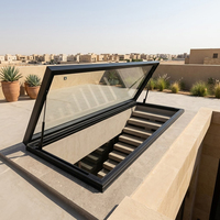 Ventana de Techo de Vidrio Personalizada para Conversión de Loft en Australia, Aislamiento Térmico Impermeable, Diseño de Proyecto Residencial