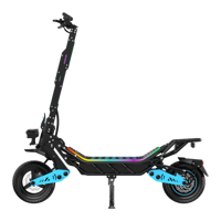 Scooter électrique tout-terrain de 12 pouces, 1500W, double transmission, vitesse maximale de 75 km/h, capacité de charge de 180 kg, suspension hydraulique robuste, scooter électrique pliable