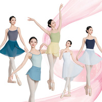 Justaucorps de danse pour femmes adultes, examen de ballet, pratique, justaucorps, spandex, haute élasticité, pour entraînement de base