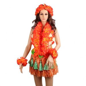 Collares Hawaianos de Flores de PVC de Seda de Alta Calidad para Año Nuevo - Product Image 3