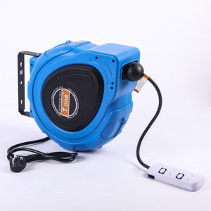 Carrete de cable eléctrico Montaje en pared de techo Carrete de cable de extensión retráctil - Product Image 3