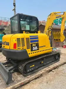 Used Komatsu PC58 Mini Excavator 5 Tons Capacity With Excellent Product Category