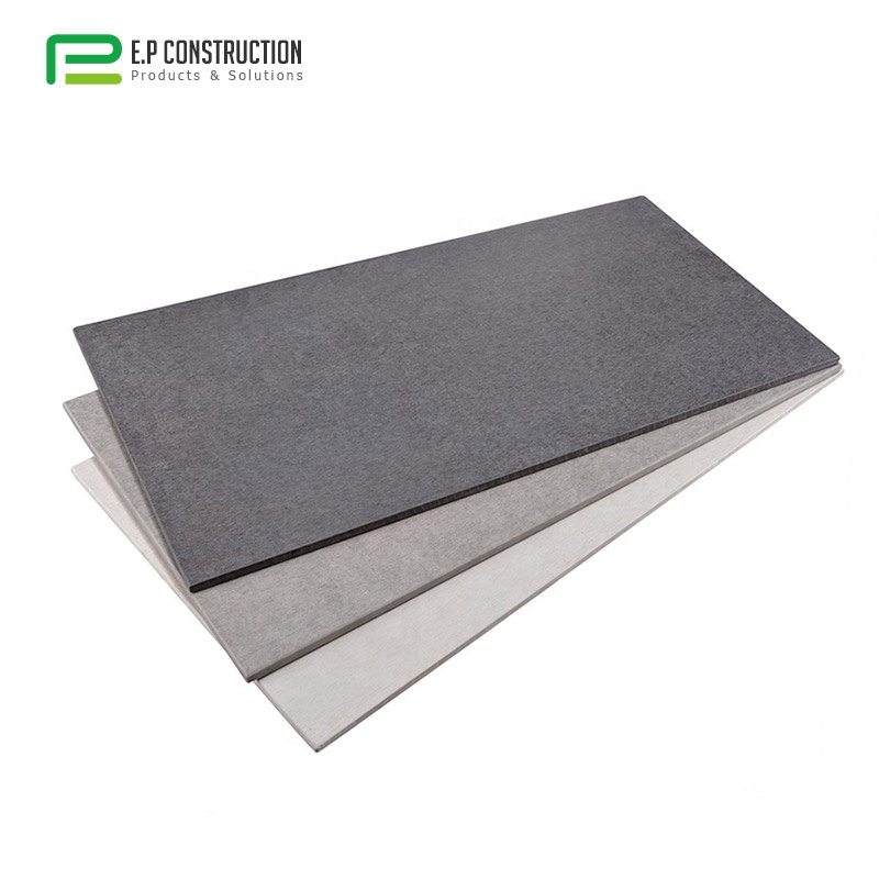 Большой водонепроницаемый ламинат наружный липкий Fiberboard Наружные Стены Декор сайдинговые панели кальций силикат УФ окрашенные панели