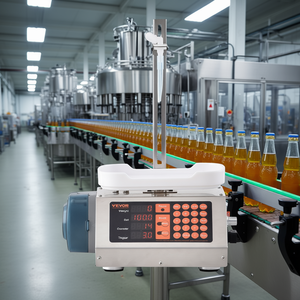 Machine de remplissage automatique de bouteilles Vevor 300 ml, commande numérique, pompe péristaltique, buse unique, équipement de remplissage de boissons - Product Image 2