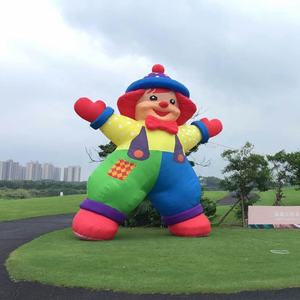 Gonfiabile Clown Cartoon palloncino pubblicità esterna buon prezzo alto far saltare i personaggi dei cartoni animati gigante gonfiabile clown elio - Product Image 2