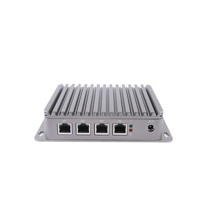 Intel Celeron N2840 Mini PC <span class=keywords><strong>Windows10</strong></span> DDR3 MSATA SSD MINIPCIE 4 * LAN Intel I226 2.5GbE Lan Puertos Fanless X86 Computadora industrial - Product Image 2