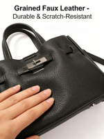 Lot de 5 sacs fourre-tout tendance en cuir PU pour femme, avec logo personnalisé, modèle 2026, best-seller, élégant et stylé, avec poignée supérieure