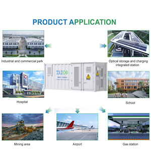 Taico TK e-cube A1000 làm mát chất lỏng 1mwh-2mwh pin năng lượng mặt trời Hệ thống lưu trữ năng lượng 1Mw-2mW Lithium Ion lưu trữ container - Product Image 2