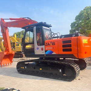 รถขุดตีนตะขาบฮิตาชิ ZX200 ขนาดใหญ่ 20 ตัน มือสอง ราคาถูก คุณภาพสูง เครื่องจักรก่อสร้าง ฮิตาชิ 200 - Product Image 1