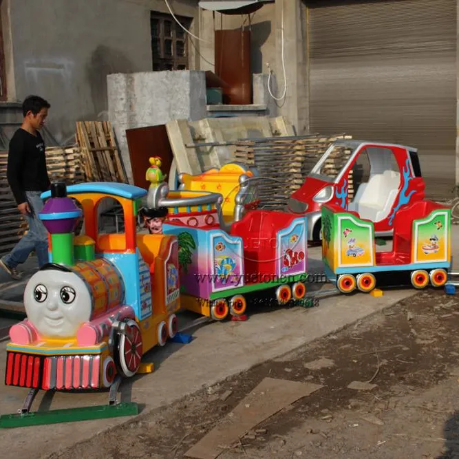 Kid Track Train công viên giải trí Rides từ nhà cung cấp Trung Quốc