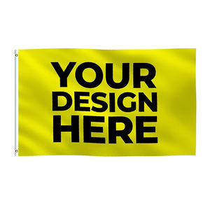 Logotipo personalizado al aire libre Impreso Digital 3x5 pies Pared Bandera grande Banners 3x5 pies Banderas personalizadas 3x5 pies con logotipo Impresión personalizada - Product Image 1