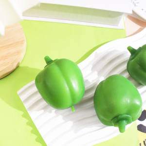 Jouet à presser en mousse plastique souple, coloré, en forme de grosse poivrière, unisexe, pour la décompression, à rebond lent, promotionnel, avec logo personnalisé - Product Image 5